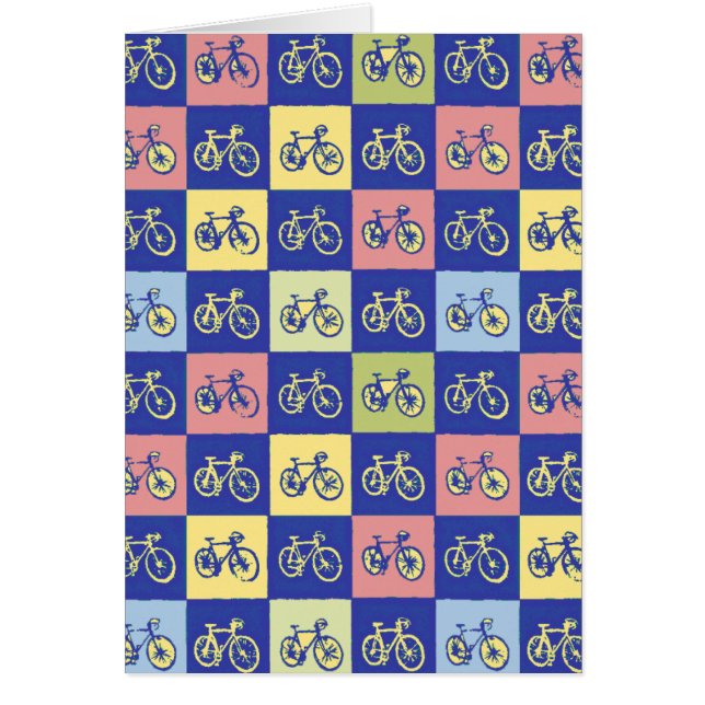 自転車二乗パターン (正面)