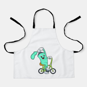 自転車付きスプレー缶 エプロン