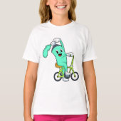 自転車付きスプレー缶 Tシャツ (正面)