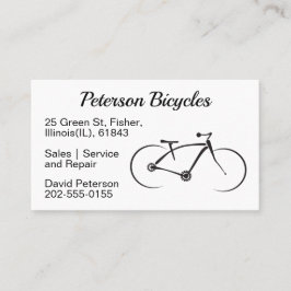 自転車修理バイクショップミニマリスト 名刺