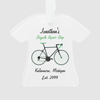 自転車修理店クリスマスオーナメント オーナメント