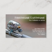 自転車修理店用シャイニークロムバイクベル 名刺 (裏面)