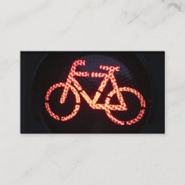 自転車修理店用レッドバイク自転車修理 名刺