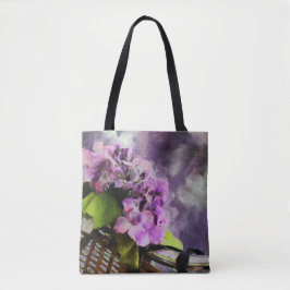 「自転車及びバスケット」のトートバックlk トートバッグ