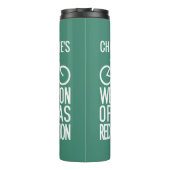 自転車名前をカスタムする&カラータンブラー タンブラー (裏面)