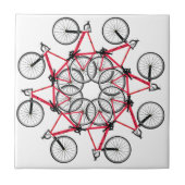 自転車周期 タイル (正面)