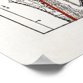 自転車地図 ポスター (角)