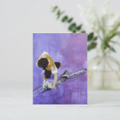 自転車女の子 ポストカード (スタンド正面)