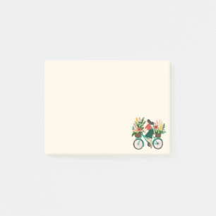 自転車女子フラワーズスーパーショッピングリスト ポストイット