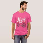 自転車好きな少年 Tシャツ (正面フル)