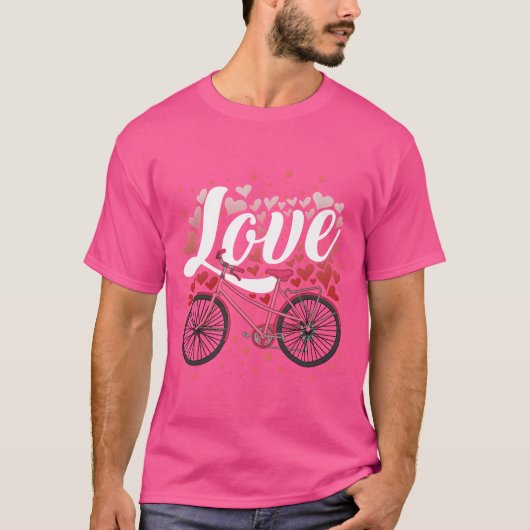 自転車好きな少年 Tシャツ (正面)