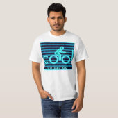 自転車好きのパパ Tシャツ (正面フル)