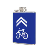 自転車専用レーン フラスク (左)
