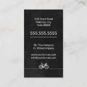 自転車専門家 名刺 (裏面)