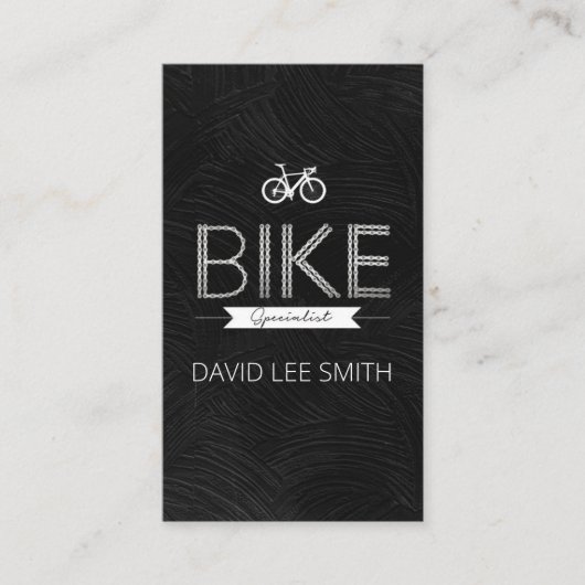 自転車専門家 名刺 (正面)