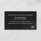 自転車専門家 名刺 (裏面)