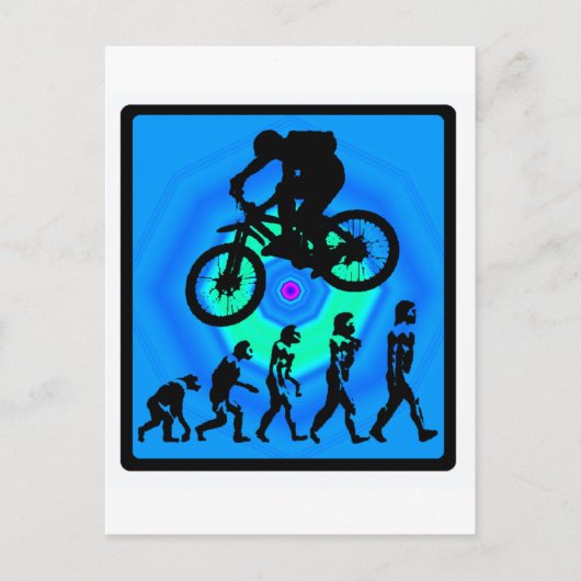 自転車州鉱山 ポストカード (正面)