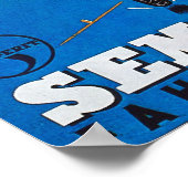 自転車広告のヴィンテージ ポスター (角)