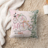 自転車引用文装飾用クッション クッション (ブランケット)
