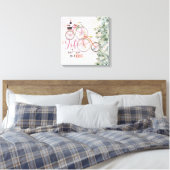 自転車引用文 キャンバスプリント (インサイチュ (寝室))