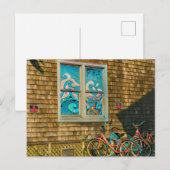 自転車愛好家のためのラグジュアリーギフト ポストカード (正面/裏面)