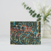 自転車愛好家のための贅沢なギフト ポストカード (スタンド正面)