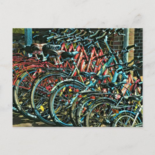 自転車愛好家のための贅沢なギフト ポストカード (正面)