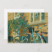 自転車愛好家のギフト | サイクリングペイント ポストカード (正面/裏面)