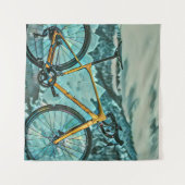自転車愛好家へのギフト タペストリー (正面(横))