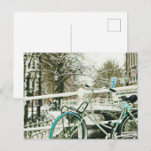 自転車愛好家へのギフト ポストカード (正面/裏面)