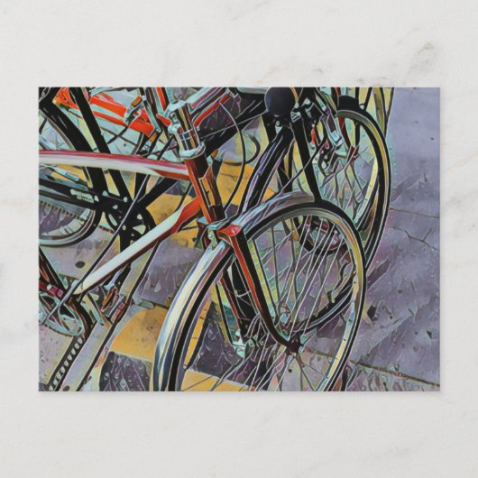 自転車愛好家への最高のプレゼント ポストカード (正面)