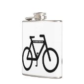 自転車抽象芸術 フラスク (左)