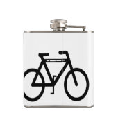 自転車抽象芸術 フラスク (裏面)