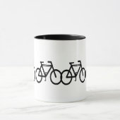 自転車抽象芸術 マグカップ (中央)