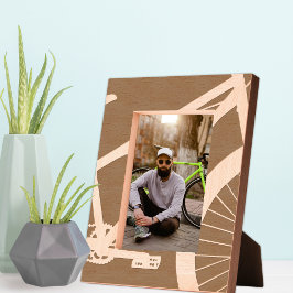 自転車抽象芸術 レーザー彫刻フレーム