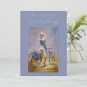 自転車招待状 招待状 (スタンド正面)