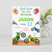 自転車招待状 招待状 (スタンド正面)