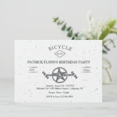 自転車招待状 招待状 (スタンド正面)