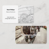 自転車整備士/ショップ/販売業者名刺 名刺 (正面/裏面)