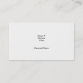 自転車整備 名刺 (裏面)