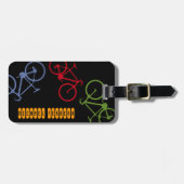 自転車旅行者 ラゲッジタグ (正面横)