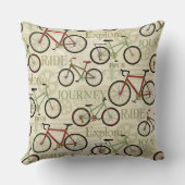自転車旅行 クッション (裏面)