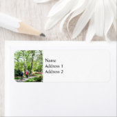 自転車春 ラベル (インサイチュ)