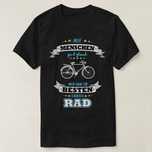 自転車最高のギフトアイディア1に乗るのみ Tシャツ (デザイン正面)