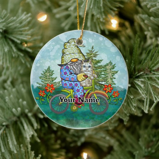 自転車格言 セラミックオーナメント (ツリー)