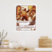 自転車泥棒のポスター ポスター (キッチン)