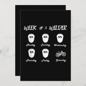 自転車溶接機の週のサイクリングロックスミス溶接 案内状 (正面/裏面)