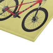 自転車漫画イラストレーション カッティングボード (角)