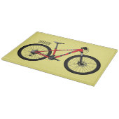 自転車漫画イラストレーション カッティングボード (角)