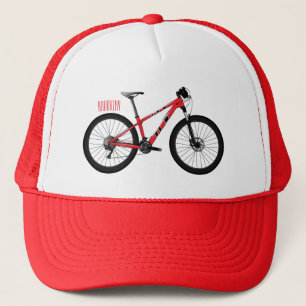 自転車漫画イラストレーション キャップ